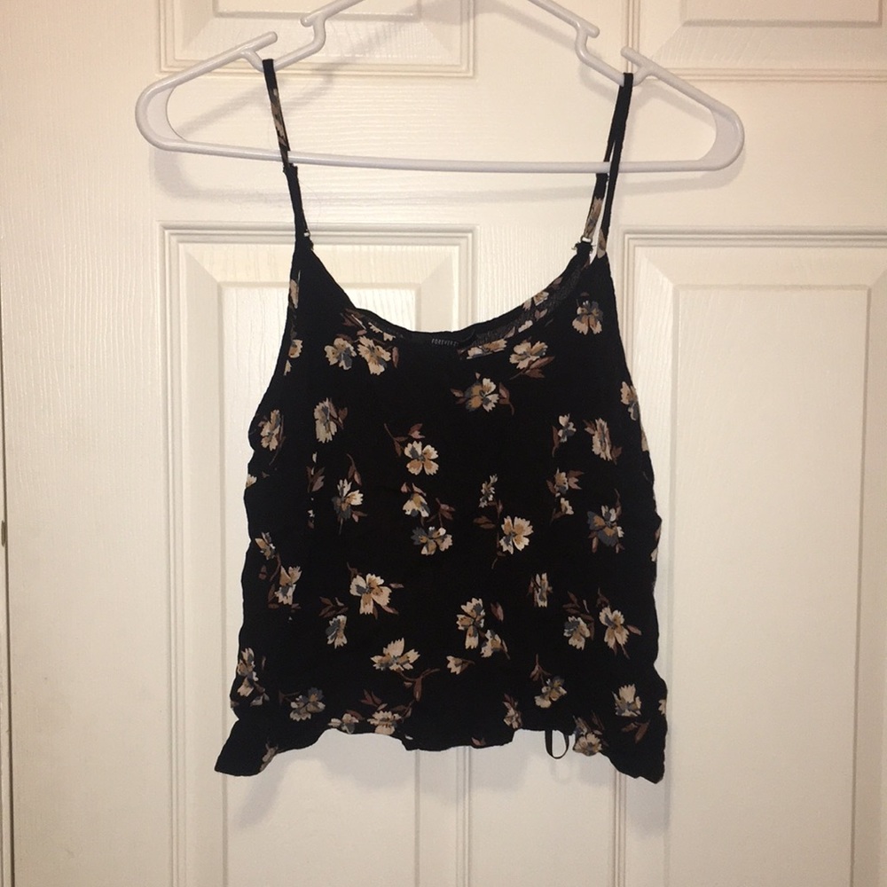 Floral tank top